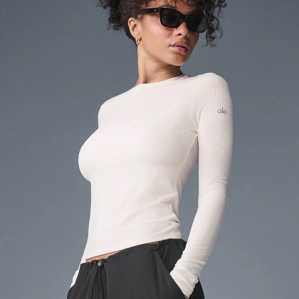 ALO Yoga ribbed long sleeve